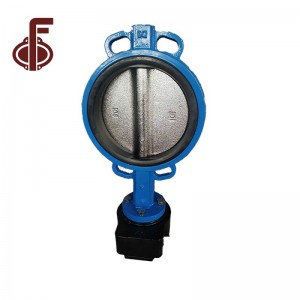 Worm Gear Operated Wafer Type Butterfly Valves