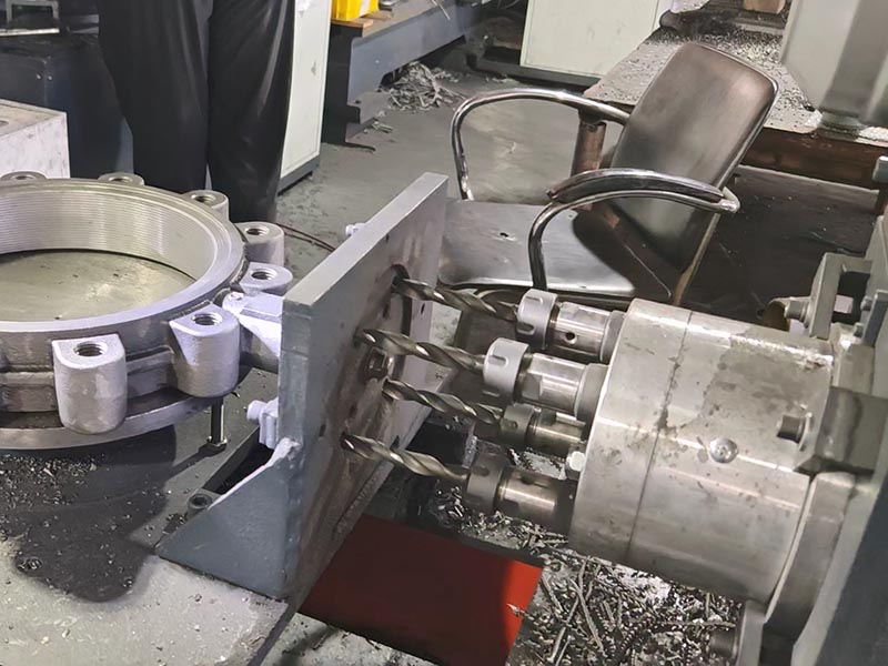 butterfly valve machine-zfa5