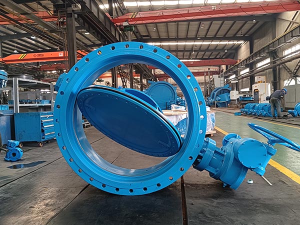 How to determine the status of butterfly valve? open or close