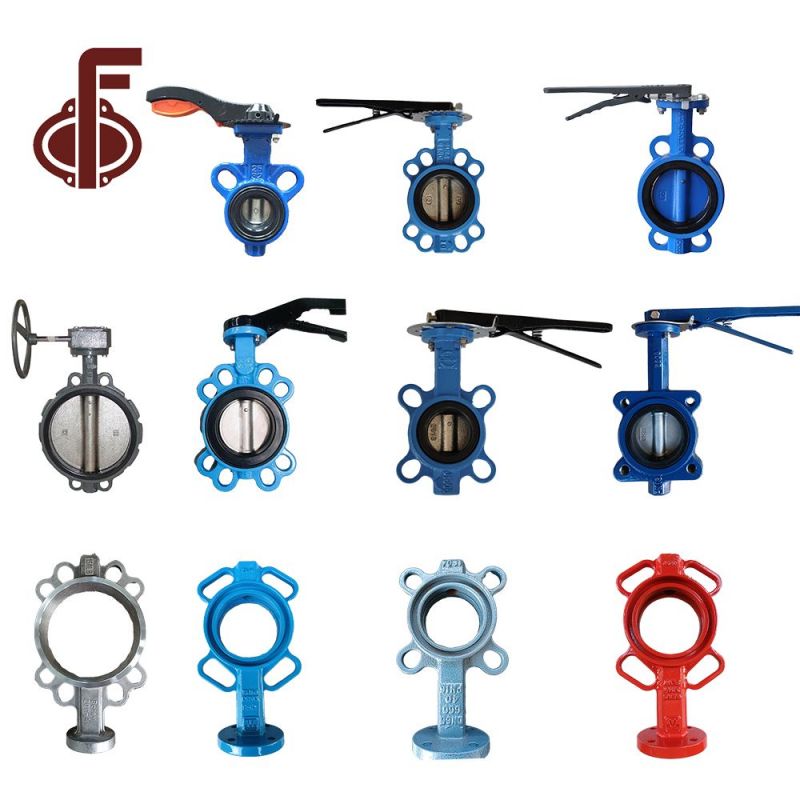 different shape for the wafer butterfly valve