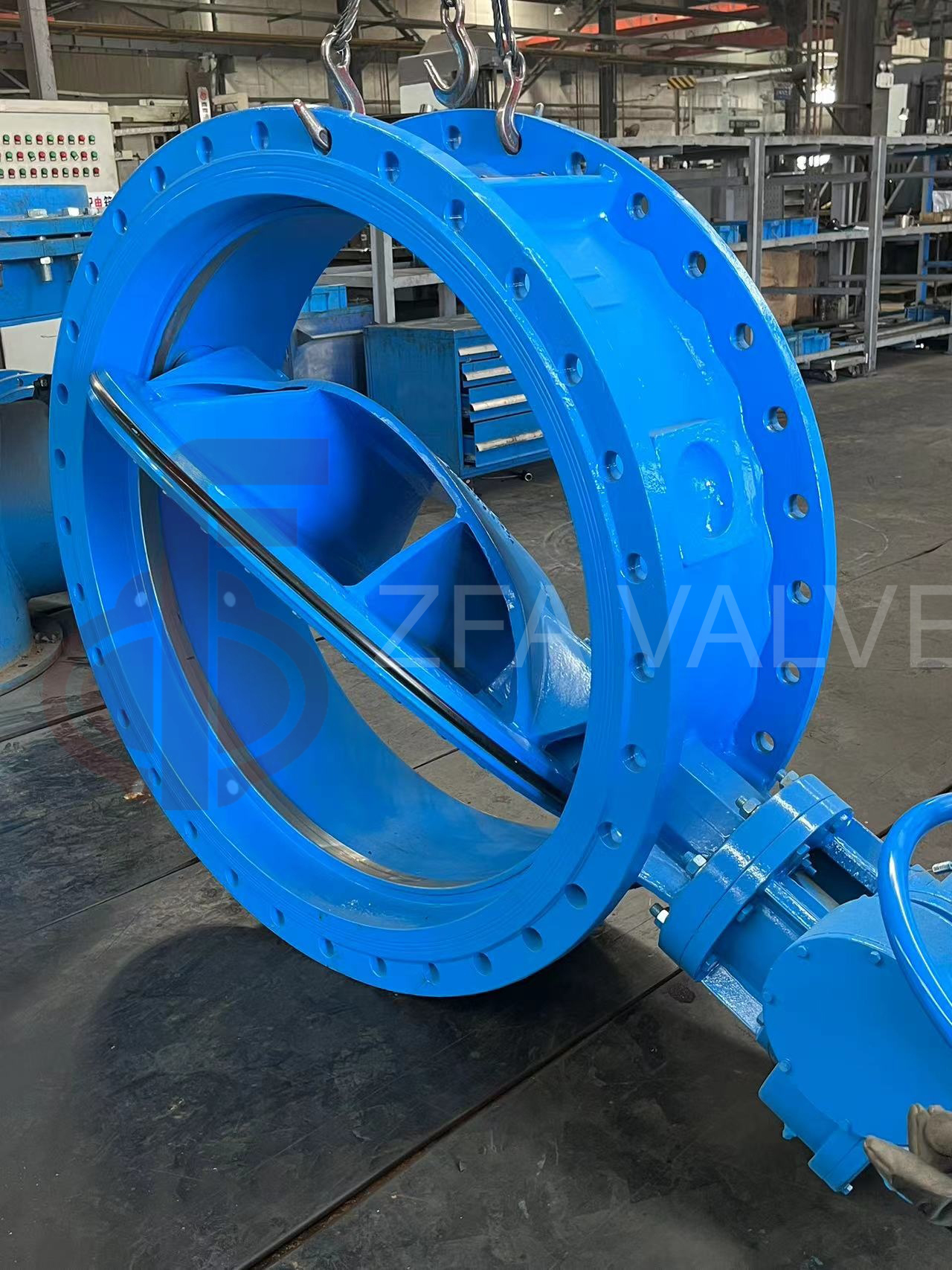 double-offset butterfly valve from ZFA
