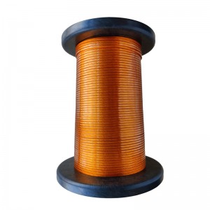 Optical storage high temperature resistant twisted square insulated conductor high-power multi-core enamelled wire