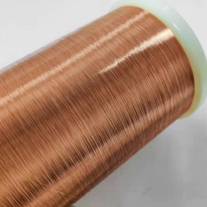 High temperature resistant single high power voice coil self-adhesive enamelled wire with complete specifications and 180 ℃ withstand voltage rating