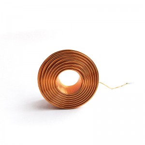 High inductance precision self-adhesive air core enamelled self-adhesive coil with high machining strength