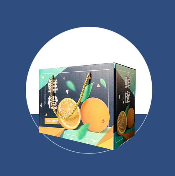 How can fruit packaging boxes be designed to attract customers?