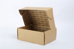 Custom logo attractive shipping paper foldable clothing box gift shipping boxes