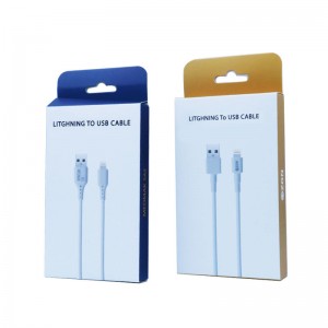 New Electronic Products Packaging Box Usb Data Charging Cable For Data Line Cable
