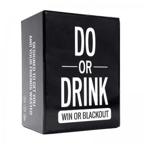Do or Drink Adult Casual Drinking Extended Party Puzzle Card Tabletop Game
