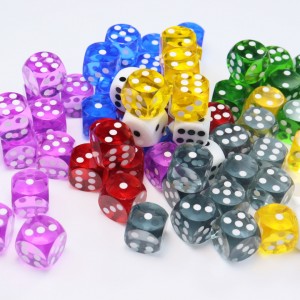 New products Handmade Resin Rolling Dice Bulk D...