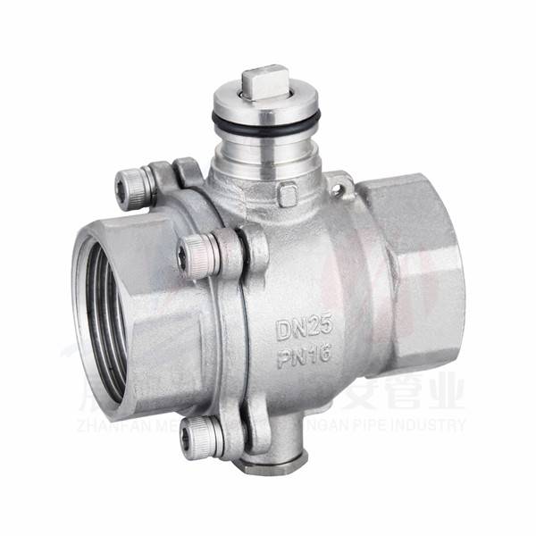 ZF8001 Stainless Steel female thread  Electric actuated Ball valve DN20 Featured Image