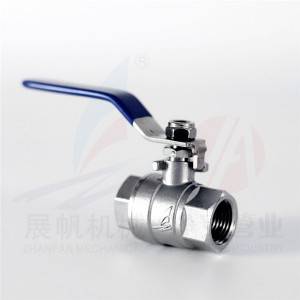 ZF8004  Stainless Steel Hydraulic ball valve with lever DN15~DN50 female thread Customer designed OEM