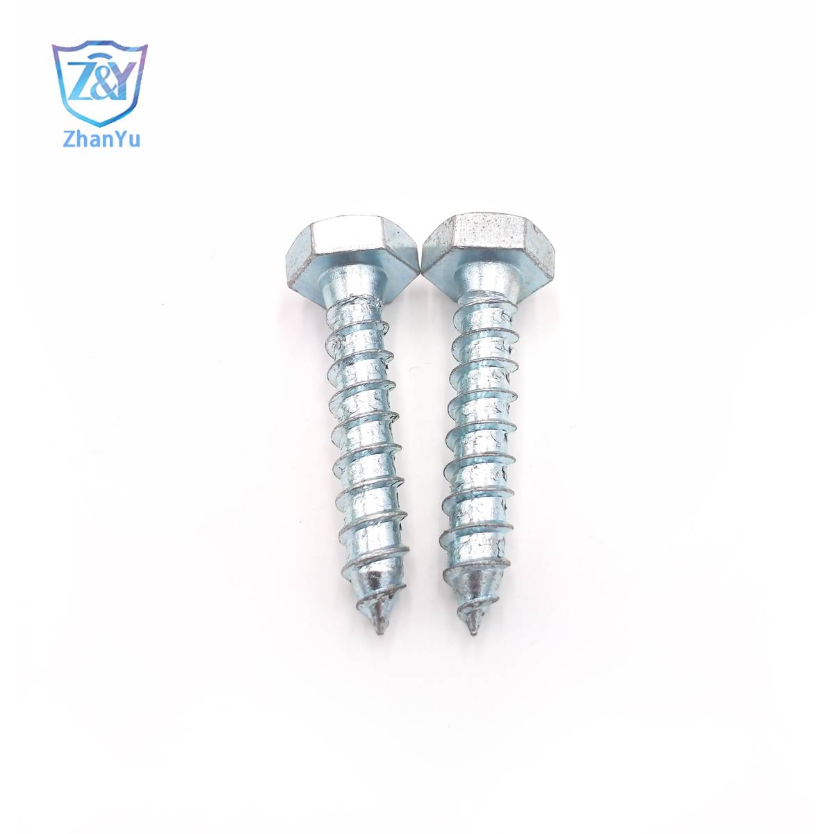 China Hex Head Wooden Screws DIN571 Hexagon Wood Screws Factory Price Short  Production Cycle Manufacture and Factory