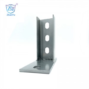 Strut Channel 41*41 with HDG, Powder Coating, Zinc 시스템찬넬