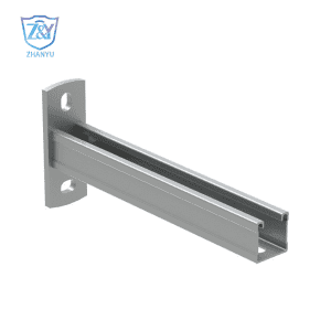 China wholesale Cable Tray Support System Suppliers –  Underground utility tunnel support system, C-shaped steel support, embedded channel, T-shaped channel bolt, channel nut, corner code, p...