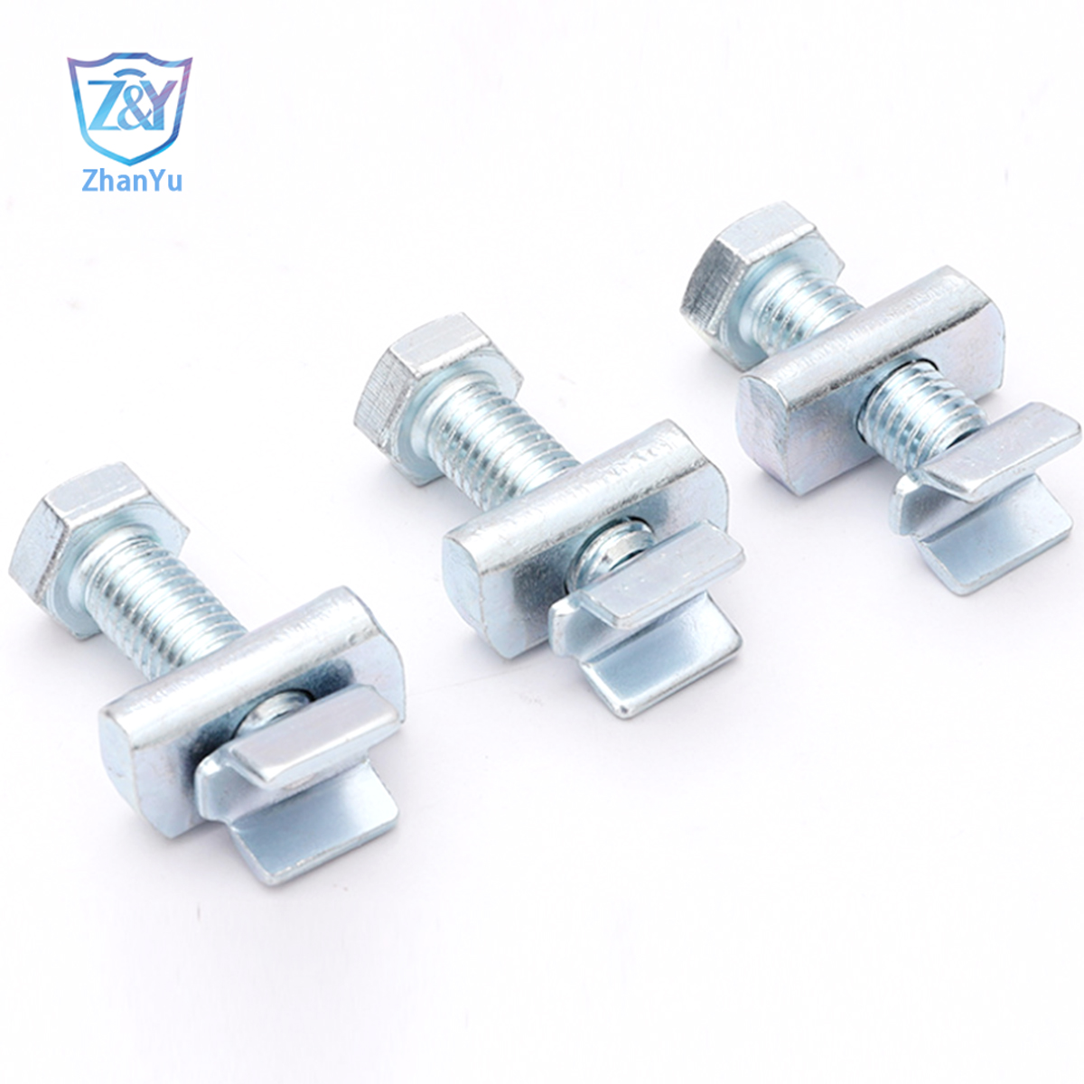 China Wholesale Twirl Nuts For Unistrut Pricelist –  V-shaped Threaded rod reinforcement bolt  Rod stiffeners – Zhanyu