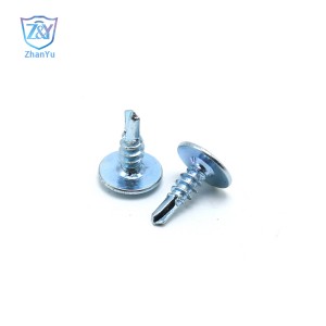 Factory Direct Sale Epoxy Coated Self Drilling Screw Flat Modify Truss Head Self Drilling Screw Premium Quality for Self Drilling Rooding Screw