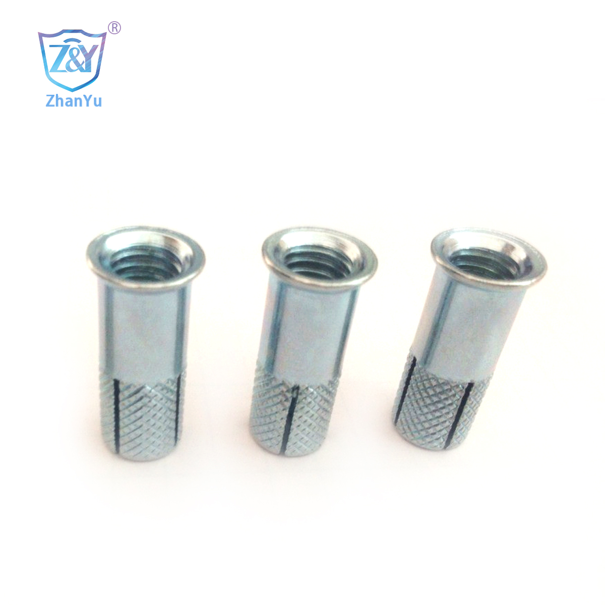 China wholesale Antiskid Shark Fin Anchor Pricelist –  Flange Drop in Anchor Professional Drop in Anchor Imperial Galvanized Direct Factory Quality Assurance – Zhanyu