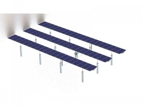 1P平板单轴太阳能跟踪器