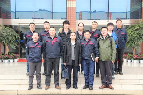 Welcome to Mr. Liu from Geely Hangzhou Cixi Engine Assembly Base to visit Zhengheng