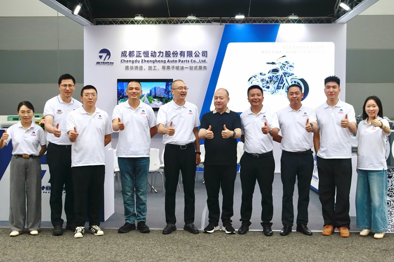 Zhengheng Power Wraps Up the 2025 Chongqing Motorcycle Expo Successfully