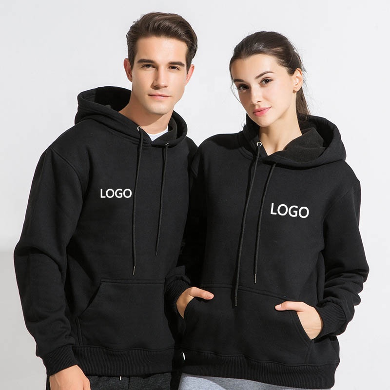 China factory wholesale custom cotton sweatshirts without hood men and women plus size heavyweight black acid wash hoodie