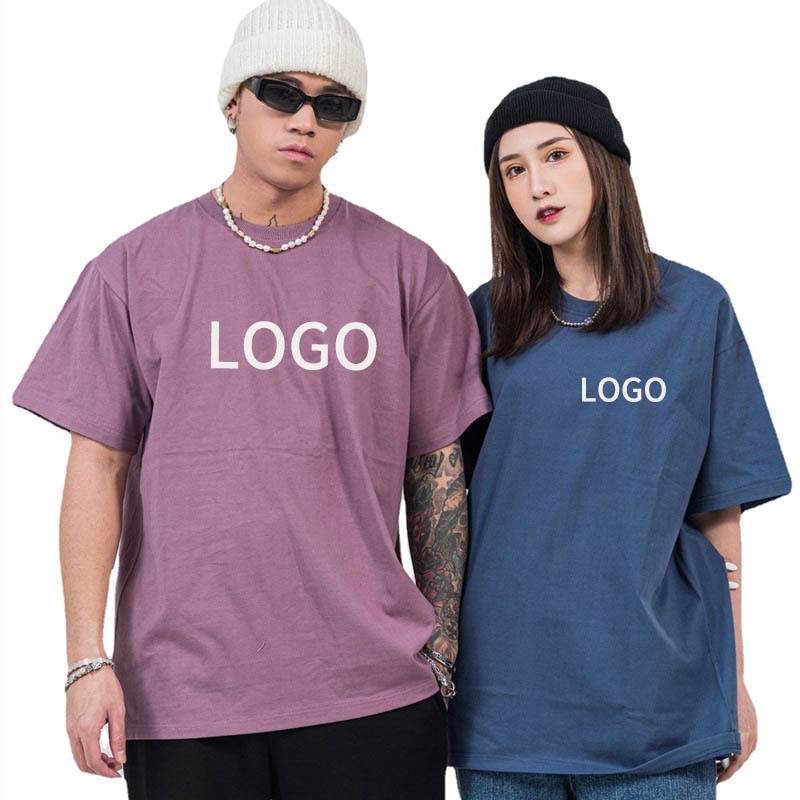 China Summer Clothing Custom Your Own Brand Brand Premium Plain 100% Cotton Men's T-Shirt With Printing Logo OEM Men T-Shirt
