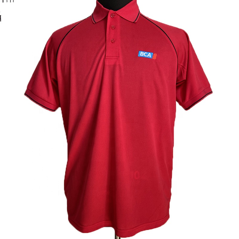 Reglan sleeve polo shirt plus size embroidery polyester cotton golf shirts custom worker's clothing with logo