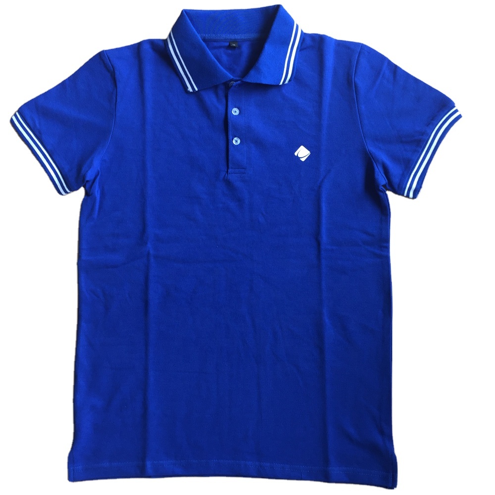 Wholesale business polo shirt yarn dyed polo shirt/high quality mesh pique polo t shirt