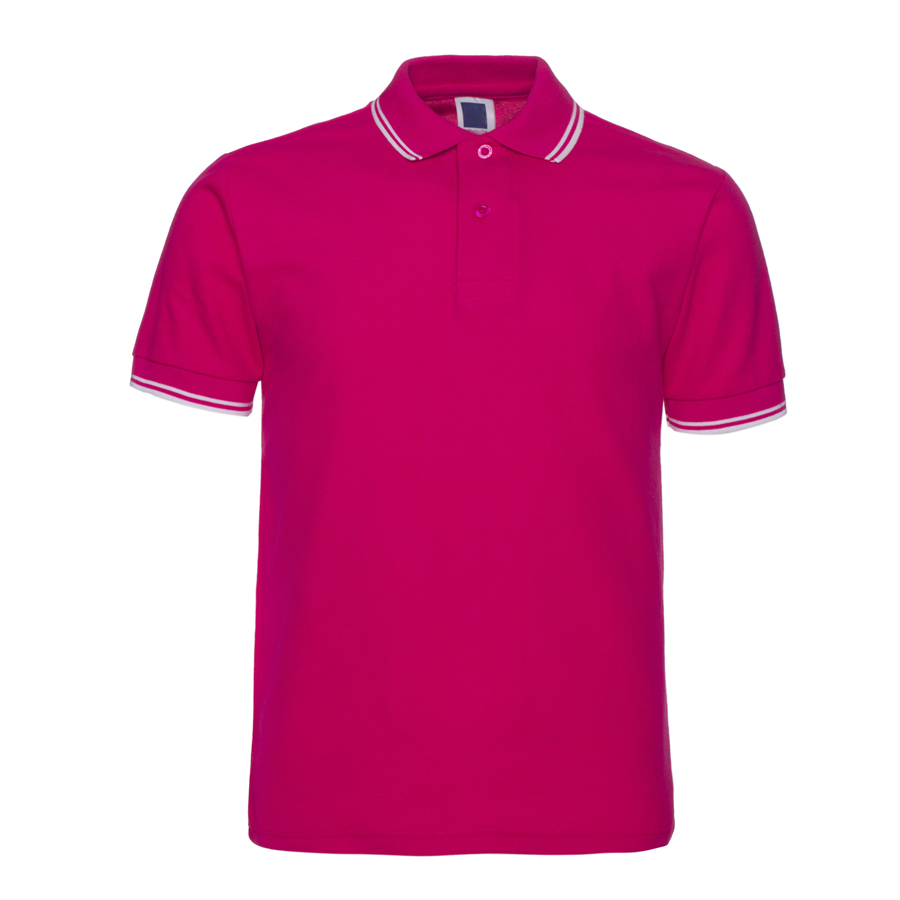 High quality 100 percent cotton knitted yarn dyed collar and sleeve men golf polo shirts