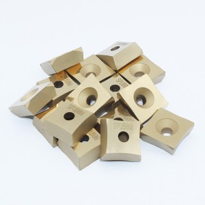 Tungsten cemented carbide cutting inserts for CNC machine tool bar peeling SPUB86I
