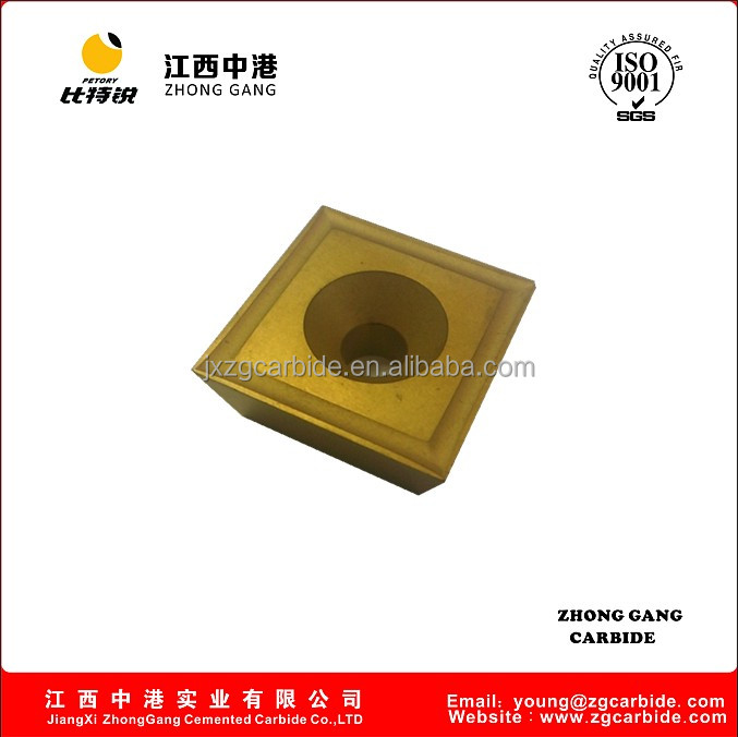 Chinese Professional Scarfing Inserts - tungsten carbide tube scarfing inserts SQ8615WCB – Zhongfu