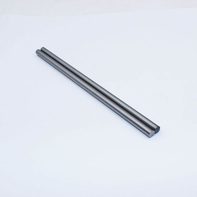 Non magnetic cemented carbide rods for making water meter shaft