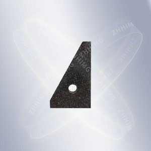 ZHHIMG® Ultra-Precision Granite Tri-Square Ruler (90° Master Triangular Square)
