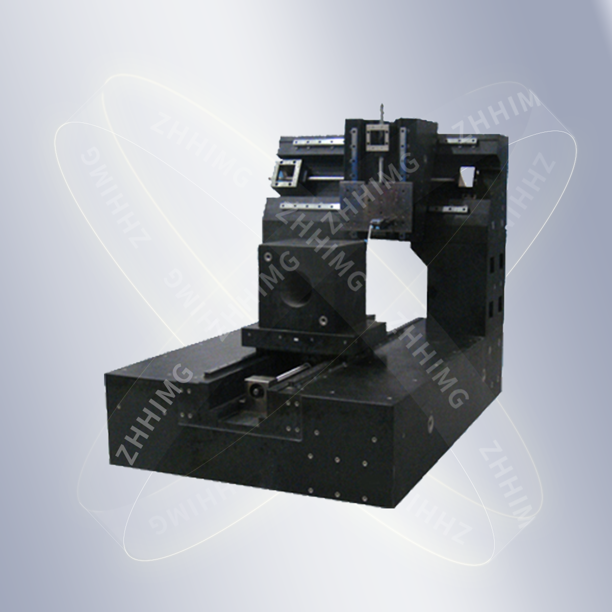 OEM Customized Aoi Granite Machine Parts - Granite Fabrication with ultra high operation precision of 0.003mm – ZHONGHUI