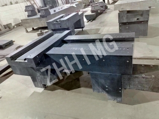 What role does the hardness and wear resistance of granite play in the long time operation of CMM?