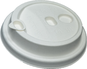 Stopper for Disposable Bagasse Coffee Cup Lids