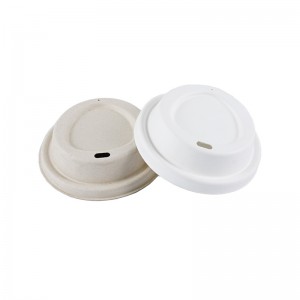 90mm biodegradable fiber lid with sip hole classic item