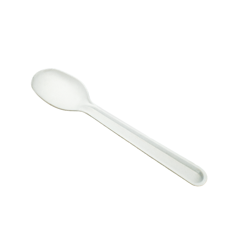 Biodegradable Plant Fiber ECO paper Spoon (2)