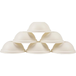 China OEM 95mm Bagasse Cold Cup Lid - 80mm bagasse disposable dome lid with straw hole – Zhiben