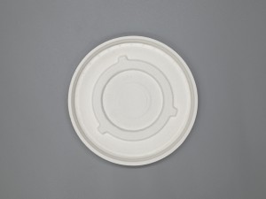 95mm sugarcane flat cold coffee cup lid