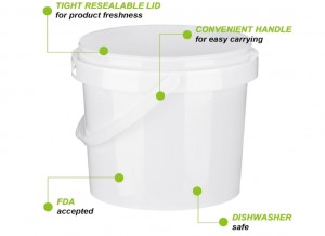 Plastic Buckets Are Durable Plastic Material