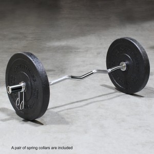 47 INCH OLYMPIC EZ CURL BARBELL