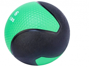 6 LB Exercise Fitness Workout Weighted Rubber Medicine Ball