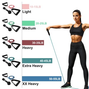 10 LBS SINGLE RESISTANCE EXERCISE BANDS