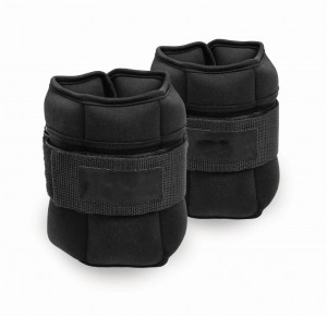 10 lbs Adjustable Ankle Weights for Women and Men, 1-5lbs removable weights each, set of 2