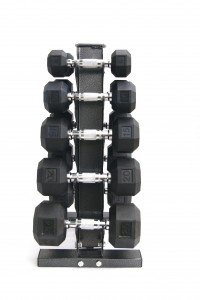 Dumbbell Rack Stand Only, Weight Rack for Dumbbells Compact A-Frame Home Gym Space Saver