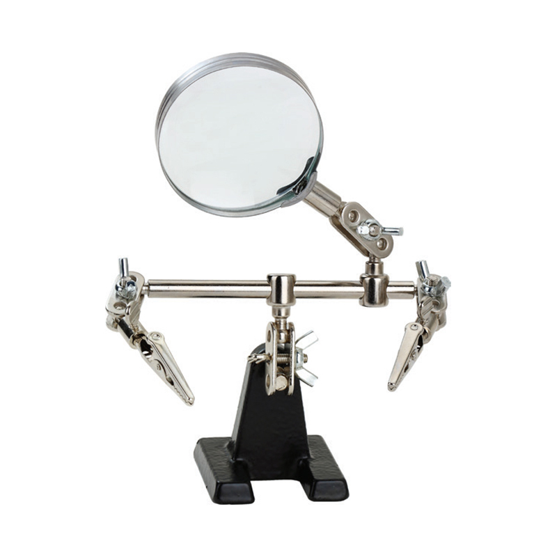 Zhongdi ZD-10D Helping Hand Dia 60mm with Magnifier, Soldering Assistant Tool – zhongdi