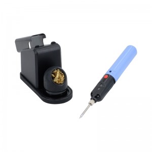 China Gold Supplier for Mini Soldering Iron - Zhongdi ZD-20G Cordless USB Rechargeable Soldering Iron 5V 8W 380-450℃ – zhongdi