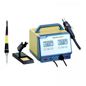 China Factory for Original ZD Soldering Station - Zhogndi ZD-8912 250W LCD Display SMD Hot Air Rework Station Various Accessories – zhongdi