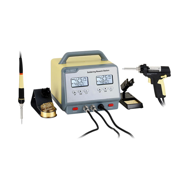 Zhongdi ZD-8917 2 in 1 Soldering and Desoldering Station 90W, Max 350W Featured Image